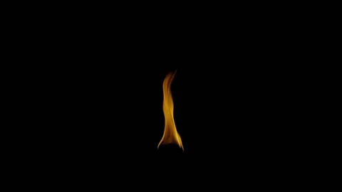 Fire flame loop animation Stock Footage 145933371