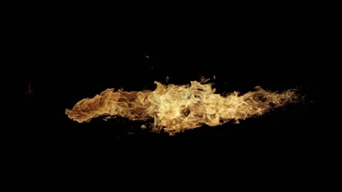 Fire flame loop Video stock 145933158