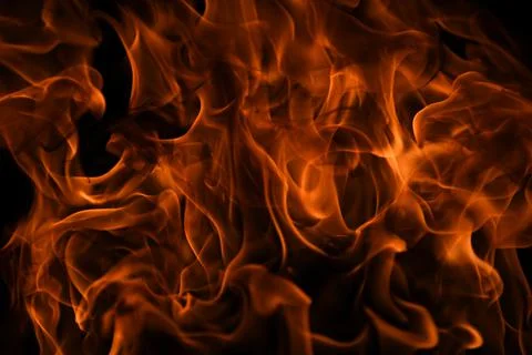 Fire flame motion pattern abstract texture. Burning fire, flame overlay 스톡 사진