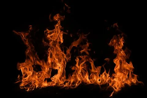 Fire flame motion pattern abstract texture. Burning fire, flame overlay 스톡 사진