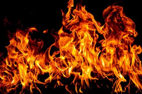 Fire flame motion pattern abstract texture. Burning fire, flame overlay Stock Photos