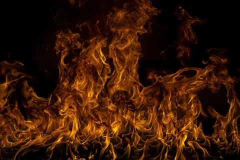 Fire flame motion pattern abstract texture. Burning fire, flame overlay Stock Photos