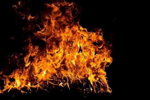 Fire flame motion pattern abstract texture. Burning fire, flame overlay Foto stock