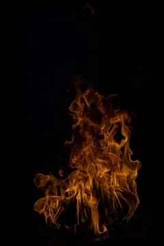 Fire flame motion pattern abstract texture. Burning fire, flame overlay Foto stock