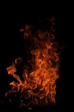 Fire flame motion pattern abstract texture. Burning fire, flame overlay Stock Photos