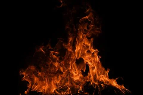 Fire flame motion pattern abstract texture. Burning fire, flame overlay Foto stock