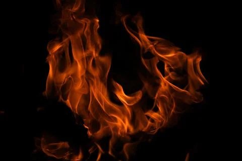 Fire flame motion pattern abstract texture. Burning fire, flame overlay Stock Photos