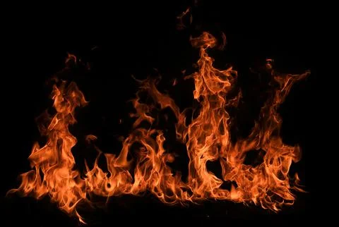 Fire flame motion pattern abstract texture. Burning fire, flame overlay 스톡 사진