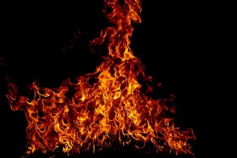 Fire flame motion pattern abstract texture. Burning fire, flame overlay Stock Photos