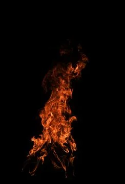Fire flame motion pattern abstract texture. Burning fire, flame overlay 스톡 사진