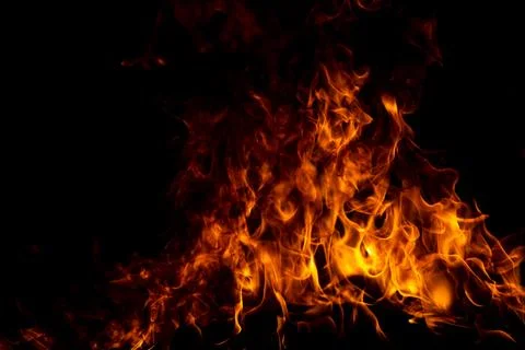 Fire flame motion pattern abstract texture. Burning fire, flame overlay Foto stock