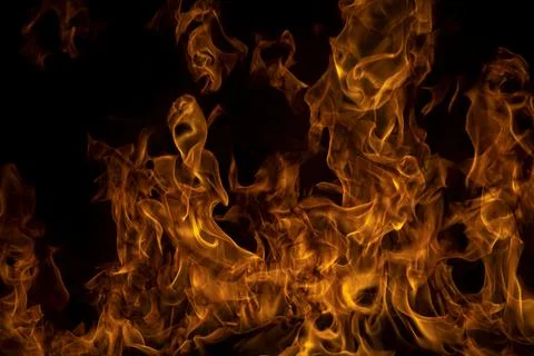 Fire flame motion pattern abstract texture. Burning fire, flame overlay Stock Photos