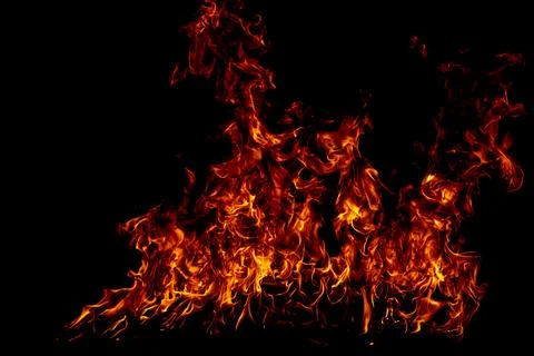 Fire flame motion pattern abstract texture. Burning fire, flame overlay Fotos de archivo