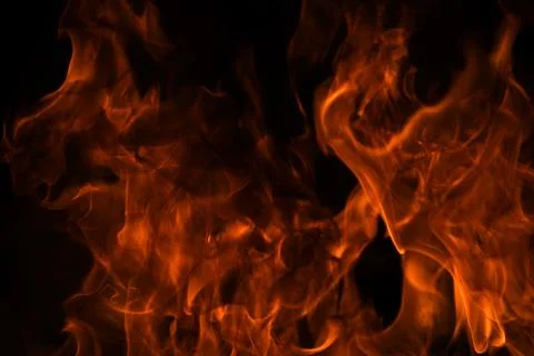 Fire flame motion pattern abstract texture. Burning fire, flame overlay 스톡 사진