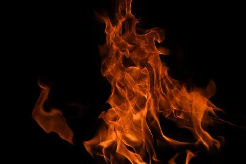 Fire flame motion pattern abstract texture. Burning fire, flame overlay Stock Photos