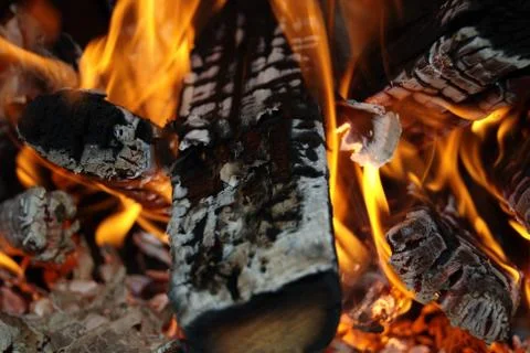 Fire flame Stock Photos