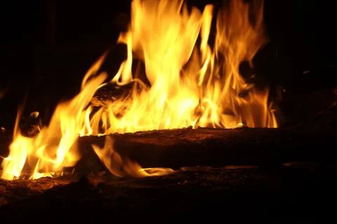 Fire flame Stock Photos