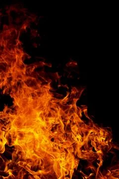 Fire flame Foto stock