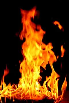 Fire flame Stock Photos