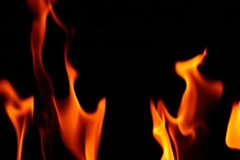 Fire flame Stock Photos