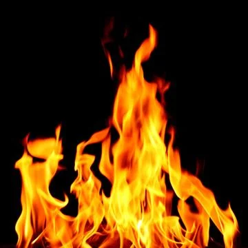 Fire flame Stock Photos