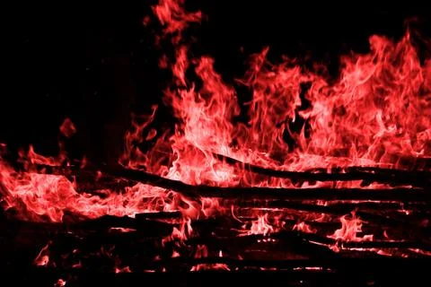 Fire flame Stock Photos