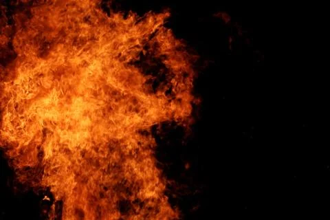 Fire flame Stock Photos