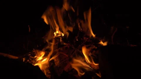 Fire flame slow motion 4K Stock Footage 147494681