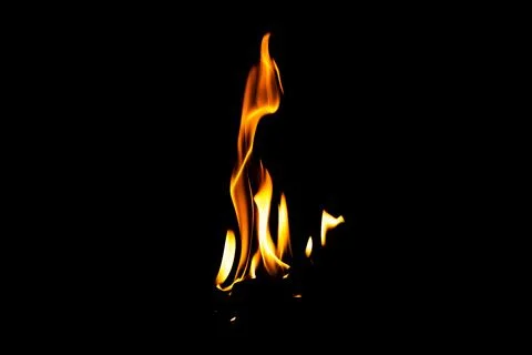Fire flame texture. Burning material backdrop. Burn effect pattern. Blaze a.. Stock Photos