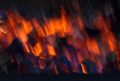 Fire flame texture. Stock Photos