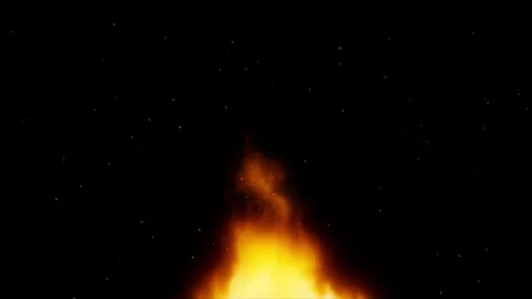 Fire flame texture video footage motion background Stock Footage 280783559