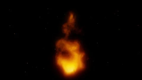 Fire flame texture video footage motion background Stock Footage 280783600