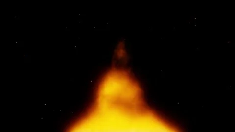 Fire flame texture video footage motion background Stock Footage 280783603