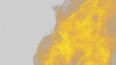 Fire flame on transparent background Stock-Footage 276343669