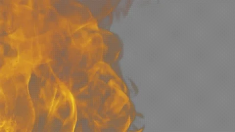 Fire flame on transparent background VFX Vídeos de archivo 276343253