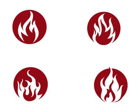 Fire flame vector illustration design Stockillustratie