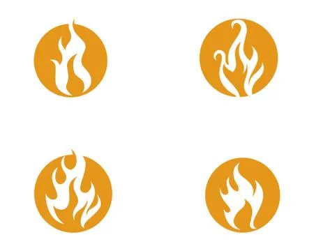 Fire flame vector illustration design Stock Illustration