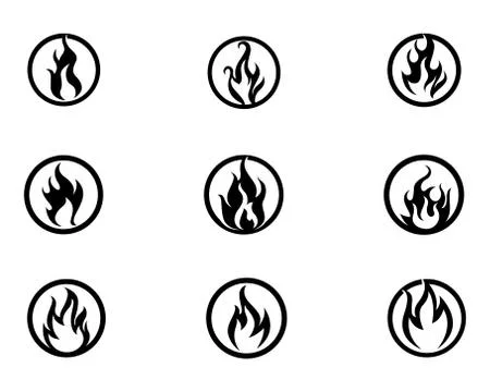 Fire flame vector illustration design Stock Illustration