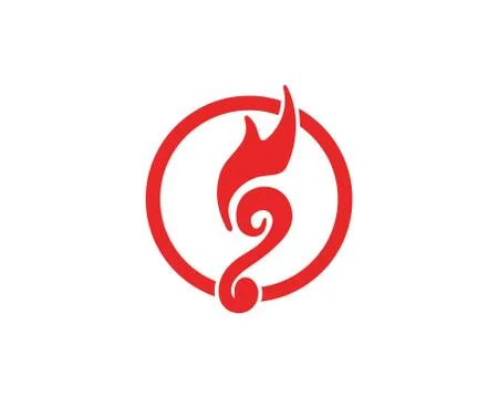 Fire flame vector illustration design Stock Illustration