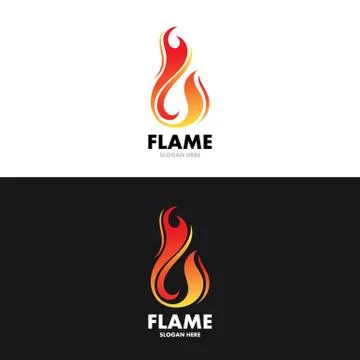 Fire flame vector illustration design Stockillustratie