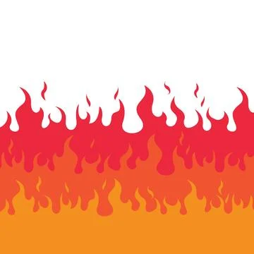 Fire flame  vector illustration design template Stockillustratie