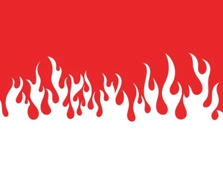 Fire flame vector illustration Illustrazione stock