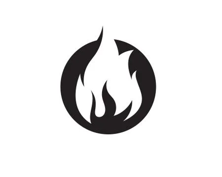 Fire flame vector illustration Stock Illustration