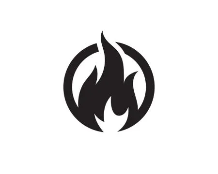 Fire flame vector illustration Stock Illustration