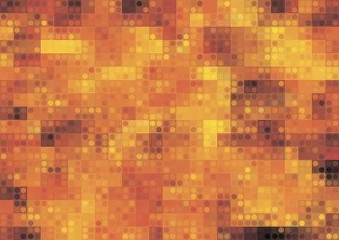 Fire flame vector pixel abstract digital image Pixel fire flames icons set... Stock Photos