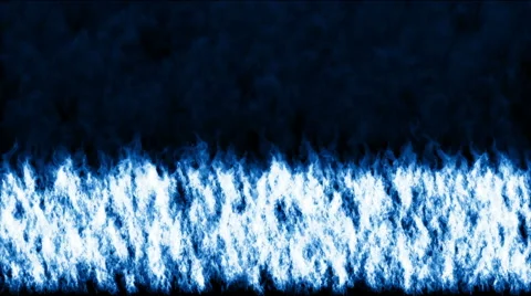 Fire Flame_blue_LOOP Stock Footage 54278637