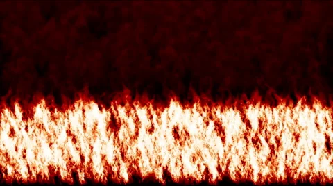 Fire Flame_red_LOOP Stock Footage 54277498