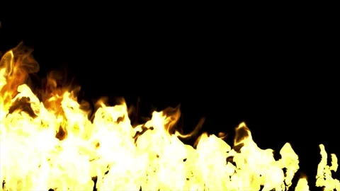 Fire Flames 4k element effect video Stock Footage 305089219