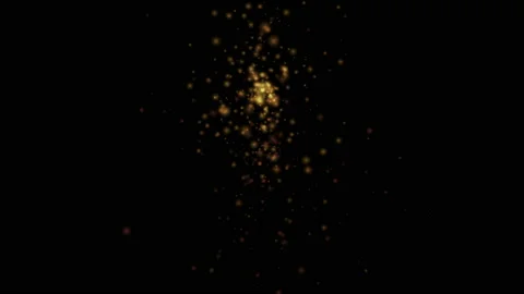 Fire flames and sparks in super slow motion isolated on black. Stock-Footage 106854023