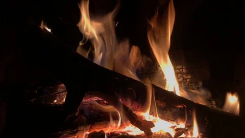 Fire Flames Background Stock Footage 87720167